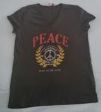 Peace t-shirt leger groen maat m 38 dames tshirt v-hals, Kleding | Dames, T-shirts, Groen, Maat 38/40 (M), Koton, Zo goed als nieuw