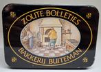 Bakkerij Buiteman blikken trommeltje., Verzamelen, Ophalen of Verzenden, Gebruikt, Koek(jes), Bolletje