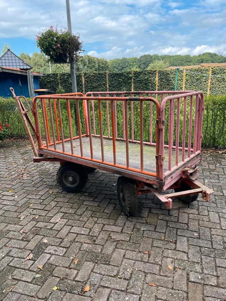 Zwaar Lastkar / Schamel Aanhanger - Fetra 3000kg, Doe-het-zelf en Verbouw, Overige Doe-het-zelf en Verbouw, Ophalen