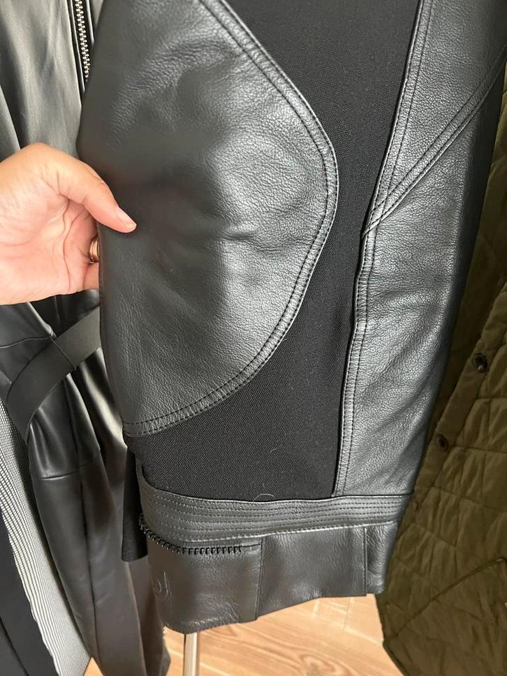 Leren/ stof motor rijbroek, Motoren, Kleding | Motorkleding, Broek | leer, Dames, Nieuw zonder kaartje, Ophalen of Verzenden