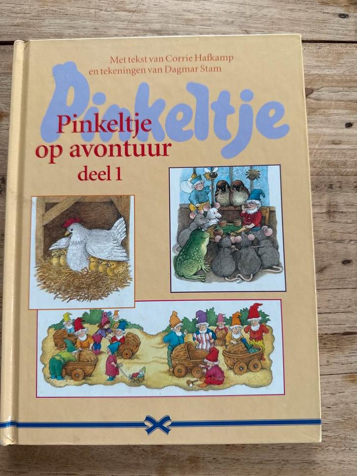 Pinkeltje op Avontuur Deel 1 - Corrie Hafkamp, Boeken, Kinderboeken | Jeugd | onder 10 jaar, Gelezen, Sprookjes, Ophalen of Verzenden