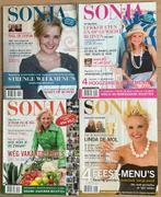 4x SONJA (Bakker) tijdschrift, Ophalen of Verzenden, Gelezen, Lichaam en Geest