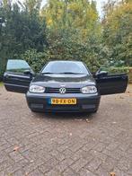Volkswagen Golf 1.8 Cabriolet 66KW 2000 Zwart, Auto's, Volkswagen, 4 cilinders, Cabriolet, 4 stoelen, Zwart