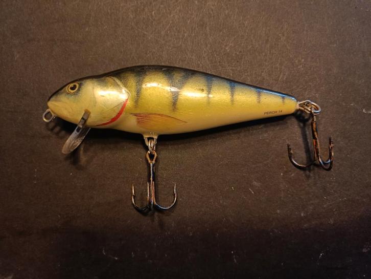 Kunstaas , Salmo Perch 14 , zie beschrijving, Watersport en Boten, Hengelsport | Roofvissen, Zo goed als nieuw, Overige typen