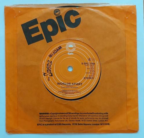 The Sinceros - Worlds apart (UK), Cd's en Dvd's, Vinyl Singles, Gebruikt, Single, Pop, 7 inch, Ophalen of Verzenden
