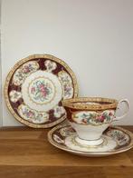 3 delige vintage set Royal Albert Lady Hamilton, Ophalen of Verzenden, Zo goed als nieuw, Porselein, Kop en/of schotel
