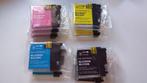 Printer inkt LC-985 zwart en kleuren, Ophalen of Verzenden, Nieuw, Cartridge, Brother
