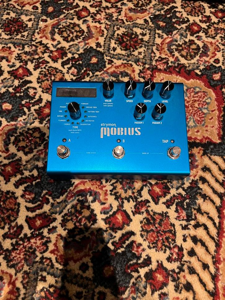 Strymon Mobius Modulatie Pedaal, Muziek en Instrumenten, Effecten, Zo goed als nieuw, Chorus, Ophalen of Verzenden