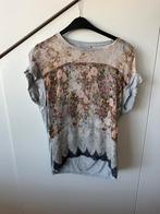 Zara T-shirt met print maat S, Kleding | Dames, T-shirts, Zara, Grijs, Ophalen of Verzenden, Zo goed als nieuw