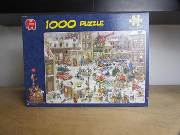 Puzzel Jan van Haasteren Kermis 1000 Stuks Puzzel ZGAN beschikbaar voor biedingen