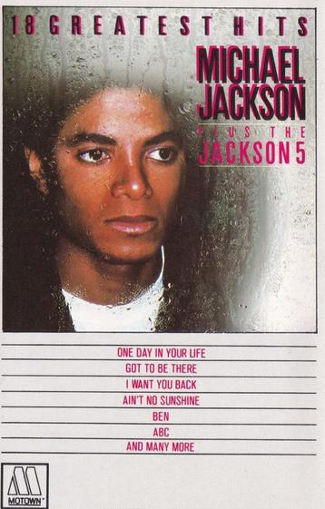 Cassettebandje Michael Jackson - 18 Greatest Hits beschikbaar voor biedingen
