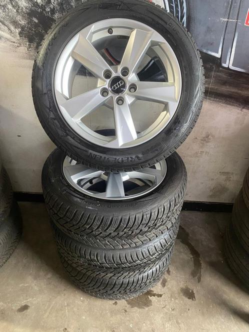 Audi Q2 velgen + 215/55/17 winterbanden Vredestein, Auto-onderdelen, Banden en Velgen, Velg(en), Zomerbanden, 17 inch, 215 mm