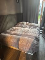 Ikea twijfelaarBed met lade’s, Huis en Inrichting, Slaapkamer | Bedden, Ophalen, Wit, Zo goed als nieuw, Twijfelaar