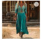 Nieuwe boho jurk, Maat 38/40 (M), Overige kleuren, Nieuw, Ophalen of Verzenden