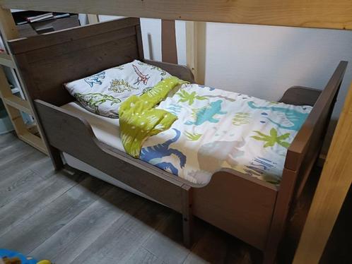 SUNDVIK meegroeibed IKEA, Kinderen en Baby's, Kinderkamer | Bedden, Gebruikt, Minder dan 140 cm, 85 tot 100 cm, Lattenbodem, Matras