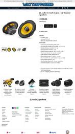 JL Audio C1-650X 16.5cm / 6.5'' Coaxial speakers, Auto diversen, Autospeakers, Hifi-Focus, Aalsmeerderweg 173 1432 CL, Aalsmeer