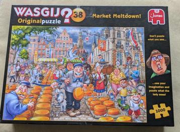 Wasgij puzzel 38 Market meltdown Kaasalarm! 1000 stukjes beschikbaar voor biedingen