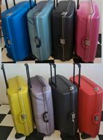 Samsonite Grote koffer Cijfer slot adres label Hardcase, Wieltjes, Hard kunststof, Ophalen of Verzenden, Zo goed als nieuw