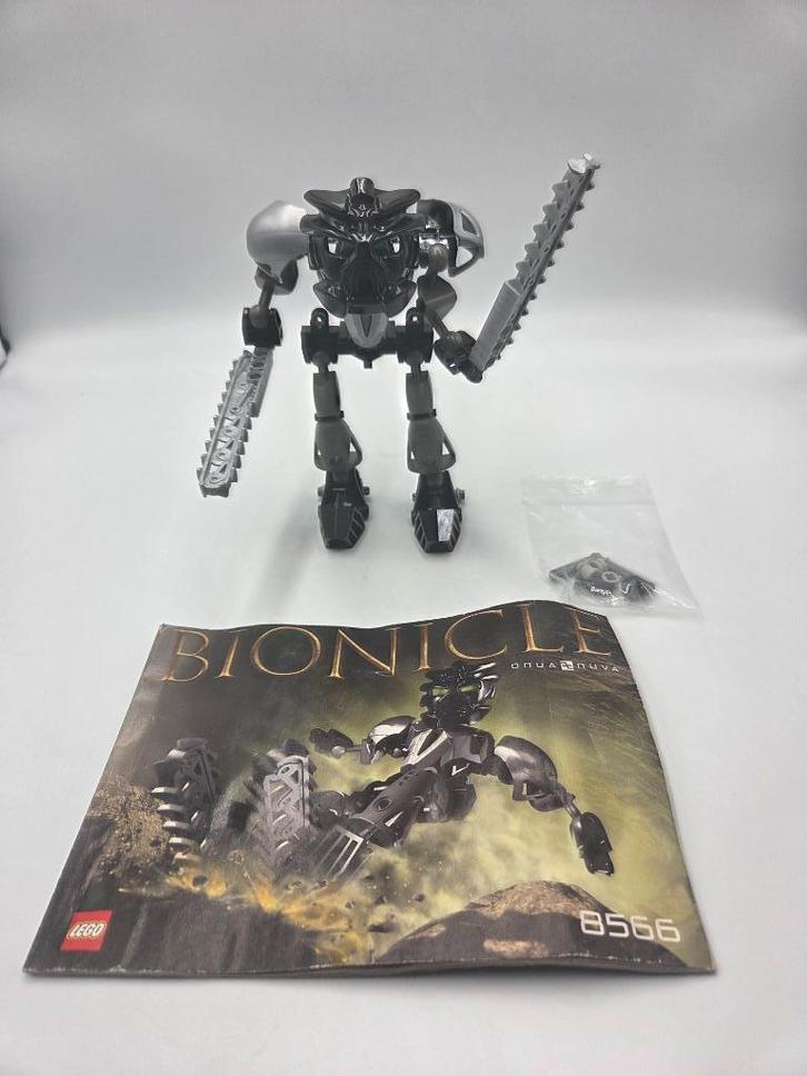 Lego Bionicle 8566 Onua Nuva, Kinderen en Baby's, Speelgoed | Duplo en Lego, Zo goed als nieuw, Lego, Complete set, Ophalen of Verzenden