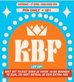 1x Kralingsebosfestival, Tickets en Kaartjes, Overige Tickets en Kaartjes, Eén persoon