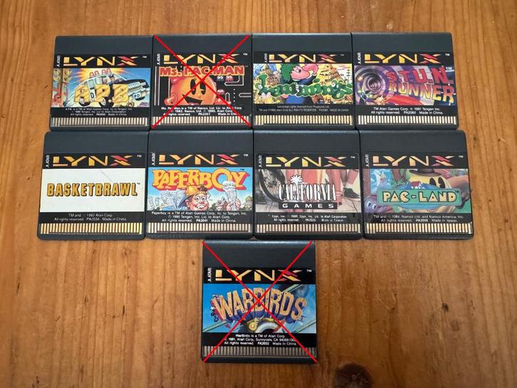 Atari Lynx Games, Spelcomputers en Games, Games | Atari, Gebruikt, Atari Lynx, Overige genres, 1 speler, Vanaf 7 jaar, Ophalen of Verzenden