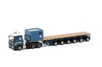 Sarens Mercedes Actros + Ballast trailer - WSI, Hobby en Vrije tijd, Modelauto's | 1:50, Ophalen of Verzenden, Zo goed als nieuw