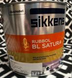 2,5 ltr Rubbol Bl Satura 9010, Doe-het-zelf en Verbouw, Verf, Beits en Lak, Wit, Nieuw, Ophalen of Verzenden, Lak