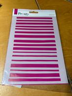 Pronty stencil / mask 11 streep, Hobby en Vrije tijd, Ophalen of Verzenden, Zo goed als nieuw, Overige thema's, Pons of Mal