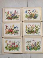 Pimpernel placemats, 6 keer , wilde bloemen motief, Ophalen of Verzenden