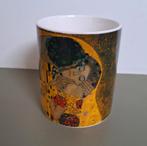 Gustav Klimt 'De Kus' Kunstmok, Overige kleuren, Aardewerk of Porselein, Ophalen of Verzenden, Zo goed als nieuw