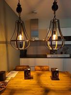 lampen, Huis en Inrichting, Lampen | Plafondlampen, Ophalen, Gebruikt, Metaal, Oude stijl