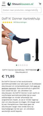 Doff n Donner Aan- en Uittrekhulp, Ophalen of Verzenden, Nieuw, Overige typen