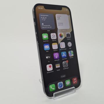 Apple iPhone 12 64GB Zwart | Accu 91% beschikbaar voor biedingen