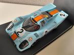1:18 AutoArt Gulf Porsche 917 #2, Winner Daytona 1970, Hobby en Vrije tijd, Modelauto's | 1:18, Verzenden, Zo goed als nieuw, Auto