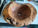 Houten waskom, Ophalen, Zo goed als nieuw, Wastafel