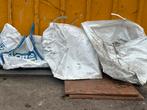 4 Bigbags 1500kg - Ideaal voor Bouwafval, Doe-het-zelf en Verbouw, Overige Doe-het-zelf en Verbouw, Ophalen of Verzenden, Gebruikt