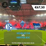 Tickets Schalke 04 - Hertha Berlin (groepsreis mogelijk), Tickets en Kaartjes, Losse kaart, Drie personen of meer, Augustus, Buitenland