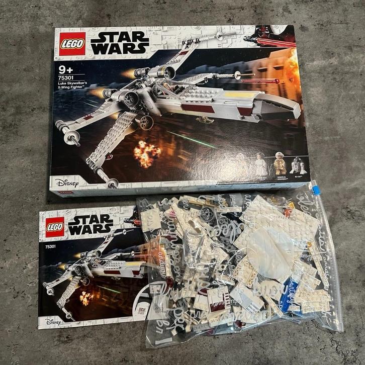 Lego Star Wars Luke Skywalker’s X-Wing Fighter - 75301, Kinderen en Baby's, Speelgoed | Duplo en Lego, Zo goed als nieuw, Lego