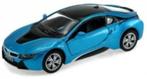 BMW i8 Coupe 2018 - Blauw - 1:24, Auto, Ophalen of Verzenden, Eiberstraat 9 te Dokkum, Bburago