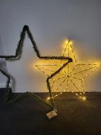 2 Kerststerren met verlichting 1 x buiten 1 x binnen, Diversen, Kerst, Ophalen