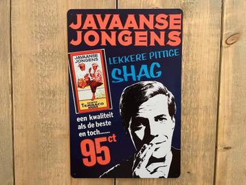 Reclamebord Javaanse Jongens Shag 20x30 beschikbaar voor biedingen