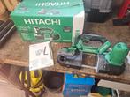 Hitachi accubandzaag CB 18DBL, Hitachi Hikoki, Ophalen of Verzenden, Zo goed als nieuw, Lintzaag