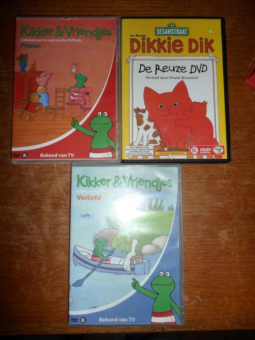 DVD / JEUGD Peuter Kleuter DIKKIE DIK + Kikker en vriendjes, Cd's en Dvd's, Dvd's | Kinderen en Jeugd, Alle leeftijden, Verzenden