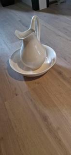 Aardewerk Lampetstel - Vintage Charme, Gebruikt, Schaal, Rond, Ophalen of Verzenden