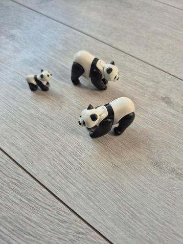 playmobil 6645 panda's met jong reuzenpanda compleet beschikbaar voor biedingen