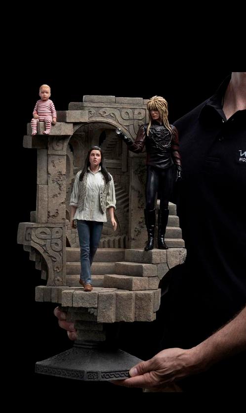 Weta Jareth And Sarah Illusionary Maze Statue Labyrinth, Verzamelen, Film en Tv, Nieuw, Ophalen of Verzenden