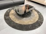 Nieuw Rolf Benz 8870 Salontafel Glas Zwart Design Tafel 120, Huis en Inrichting, Tafels | Salontafels, 100 tot 150 cm, Nieuw, Glas