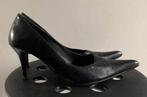 Zwarte echt LEREN Pumps maat 38!, Kleding | Dames, Trouwkleding en Trouwaccessoires, Verzenden, Zo goed als nieuw, Zwart, Schoenen