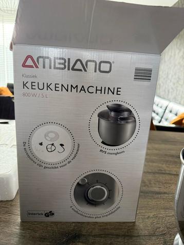 Ambiano Keukenmachine - Zo goed als nieuw! beschikbaar voor biedingen
