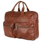 Presly&Sun Carter 15 Inch Laptoptas, Echt gelooid leer., Ophalen of Verzenden, 15 inch, Nieuw, Aktetas